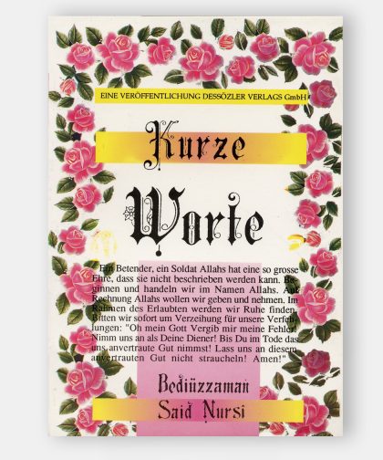 Kurze Worte (Küçük Sözler)