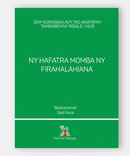 Ny Hafatra Momba Ny Firahalahiana (Uhuvvet Risalesi)