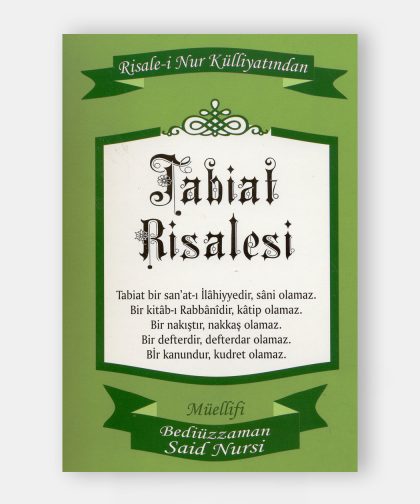 Tabiat Risalesi | Orta Boy Karton Kapak