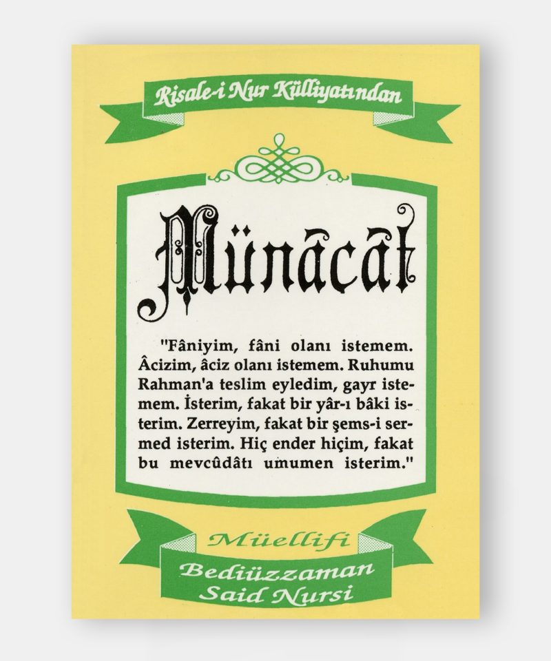 Münâcât | Orta Boy Karton Kapak